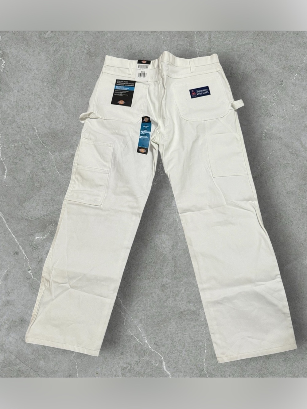 NEW Sherwin Williams Dickies Relaxed Fit Utility Painter Cargo Pant 36x30